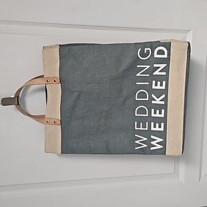 Santa Barbara Design Studio Jute Tote - Wedding Weekend